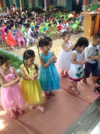 Lễ Giỗ Tổ Hùng Vương năm 2016 được tổ chức tại trường MN Thị Trấn Củ Chi 2